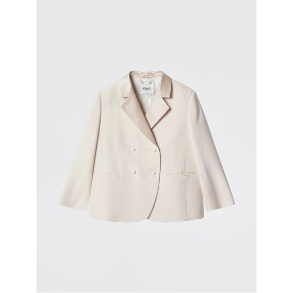 Fendi Jacket Woman Beige - Picture 2 of 3